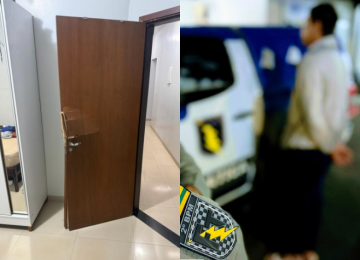PM arromba porta e liberta mulher mantida em cárcere pelo namorado em Rio Verde