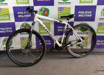 PM recupera bicicleta furtada no Setor Popular e prende suspeito por receptação