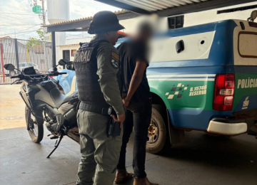 Homem é preso suspeito de furtar motocicleta e invadir propriedade rural em Rio Verde