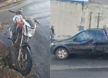 Homem em liberdade provisória é preso após fugir e causar acidente em Rio Verde