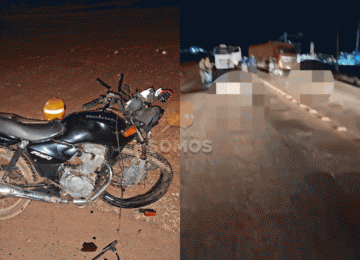 Possível ultrapassagem pode ter causado colisão entre motos na GO-174, em Rio Verde