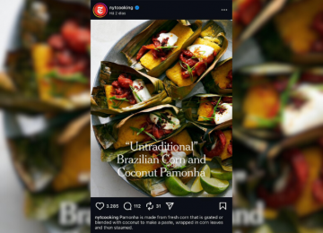 Pamonha ganha destaque no New York Times com versão adaptada