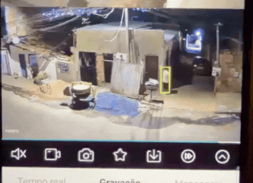 Jovem é executado em emboscada e crime é flagrado por câmera de segurança em Rio Verde