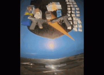 Operação policial apreende mais de 1,5 kg de maconha, cocaína e munições em Santa Helena