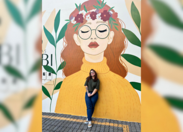 De professora a muralista: artista de Rio Verde transforma paredes em obras cheias de afeto e cor