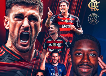 Flamengo enfrenta PSG em busca do título da Copa Intercontinental