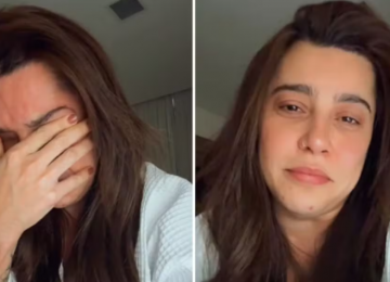 Após incidente com porta do avião, Lauana Prado relata o momento de tensão