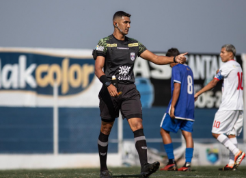 Lucas Ramos, árbitro rio-verdense, apitará jogo do Vila Nova no campeonato goiano de 2025