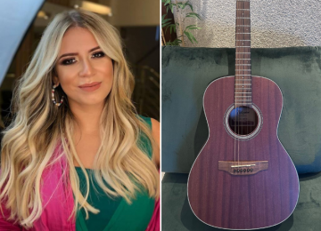 Família de Marília Mendonça decide rifar violão da cantora para ajudar Rio Grande do Sul