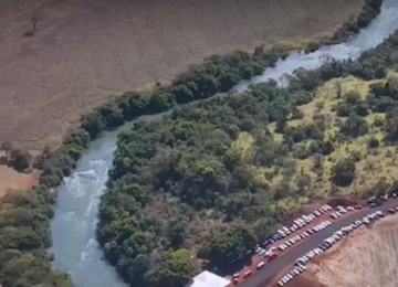 Ponte sobre o Rio Doce, em Rio Verde, é interditada devido a danos estruturais 