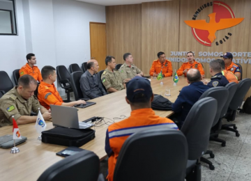 Bombeiros de Goiás traçam estratégias para combater os impactos das chuvas intensas