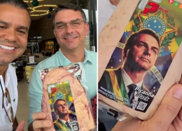 Flávio Bolsonaro visita Frigorífico Goiás para conferir picanha criada em sua homenagem