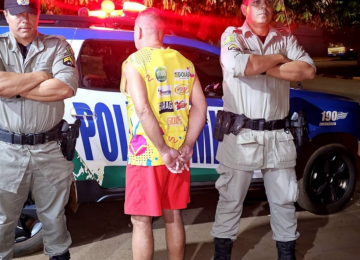Polícia Militar recaptura foragido da justiça em Porteirão