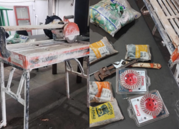 Polícia Militar prende dupla por furto em obra na Morada do Sol 