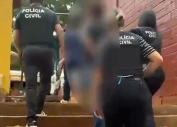 Investigado por violência doméstica foge, tenta atrapalhar investigação e acaba preso pela Polícia Civil