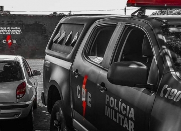 Suspeito de tentativa de homicídio entra em confronto com a CPE e Tático em Rio Verde