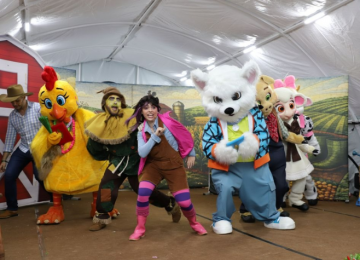 Teatro e aprendizado: espaço infantil conecta crianças ao agro na Tecnoshow 2026