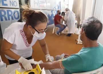 Saúde faz nova testagem aleatória para Covid nos bairros de Rio Verde