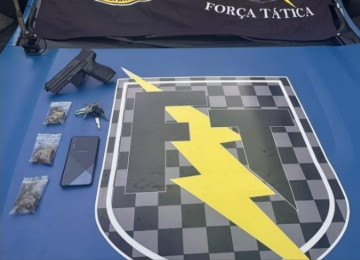 Traficante de drogas é preso no bairro Joaquim em Rio Verde