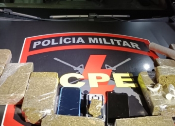 CPE prende diferentes grupos de tráfico de drogas em Rio Verde em menos de 24 horas 