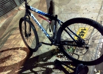 Usuária de drogas é flagrada por GCM tentando furtar bicicleta no Centro de Rio Verde