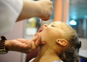Campanha contra Poliomielite se encerra dia 30 e mais de 60% das crianças brasileiras ainda não foram vacinadas