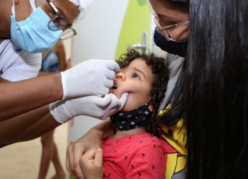 Vacinação contra poliomielite é prorrogada em Rio Verde e restante de Goiás