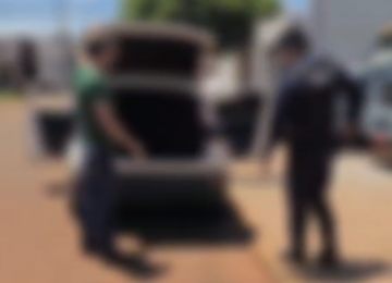 Veiculo de empresa é recuperado e condutor é preso pela GCM no Setor Morada do Sol, em Rio Verde