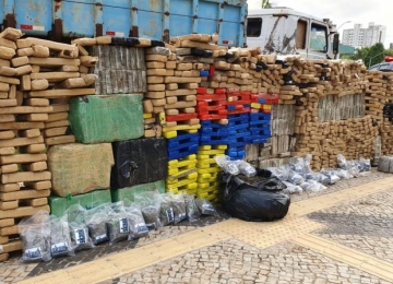 Caminhão que carregava mais de duas toneladas de maconha é apreendido em Acreúna