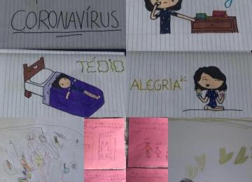 UNICEF incentiva diálogo familiar na quarentena com desenhos feitos pelas crianças 