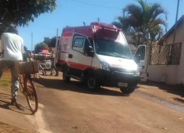 Após agredir a companheira, homem também tenta esfaquear os policiais em Montividiu