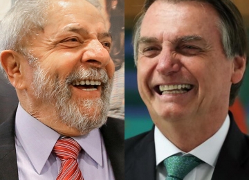 Mais de 150 candidatos às câmaras de vereadores pelo Brasil adotam Bolsonaro e Lula como nome 