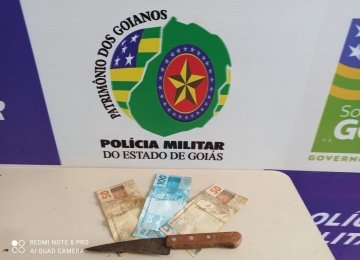 Polícia Militar prende homem que roubou estabelecimento comercial no Jardim São Tomás em Rio Verde