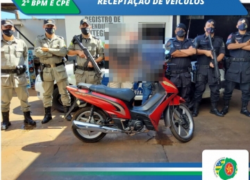 Polícia Militar localiza suspeitos por receptação de moto no Parque Bandeirantes