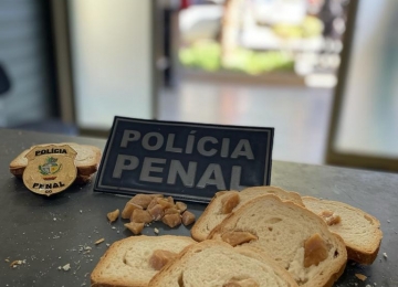Polícia Penal de Rio Verde apreende pão recheado com droga