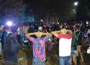 Polícia Militar encerra aglomeração de 400 pessoas em Rio Verde