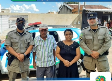 Polícia Militar ajuda idoso com Alzheimer a encontrar família em Rio Verde