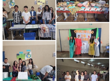 Alunos realizam evento em colégio estadual de Rio Verde 
