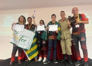 Estudantes rio-verdenses vencem 16ª Mostra Brasileira de Foguetes 