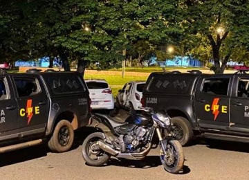 CPE de Rio Verde e Jataí realizam operação para recuperar motocicleta roubada
