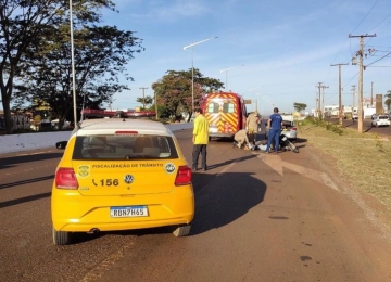 Corpo de Bombeiros atende a acidente na BR-060 em Rio Verde