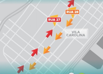 Atenção motoristas: Ruas na Vila Carolina recebem mudança de sentido
