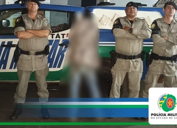 Autor de furto cometido em Goiânia é preso pelo Tático em Rio Verde 