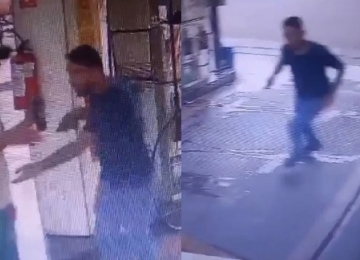 Homem agride mulher, dispara tiros e ameaça funcionário em Goiânia