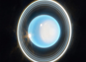 Urano como jamais visto: telescópio James Webb registra detalhes inéditos do planeta 