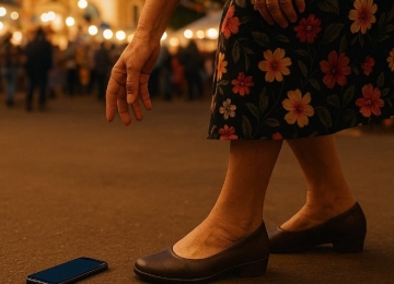 Mulher tem celular levado durante festa em paróquia de Rio Verde