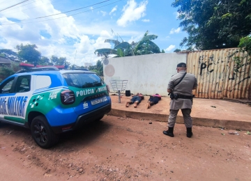 Em poucas horas, PM localiza e prende dupla por roubo a supermercado em Rio Verde