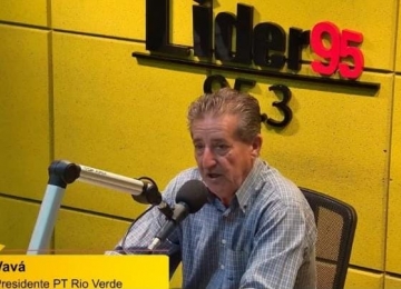 Vavá diz que o PT vai buscar 50 mil votos para Lula em Rio Verde, defende que a casa está em ordem e chama Bolsonaro de gagá