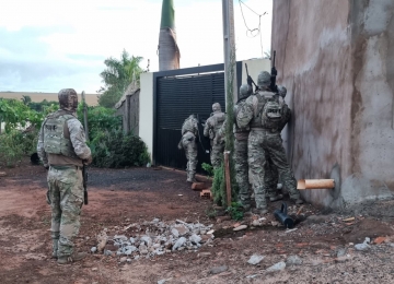 MPGO e Gaeco cumprem mandados de prisão na quarta fase da Operação Regra Três em Rio Verde