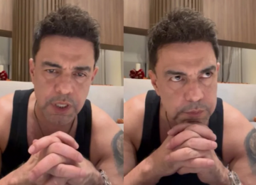 Zezé Di Camargo rompe com o SBT após presença de Lula e ministros do STF em eventos da emissora